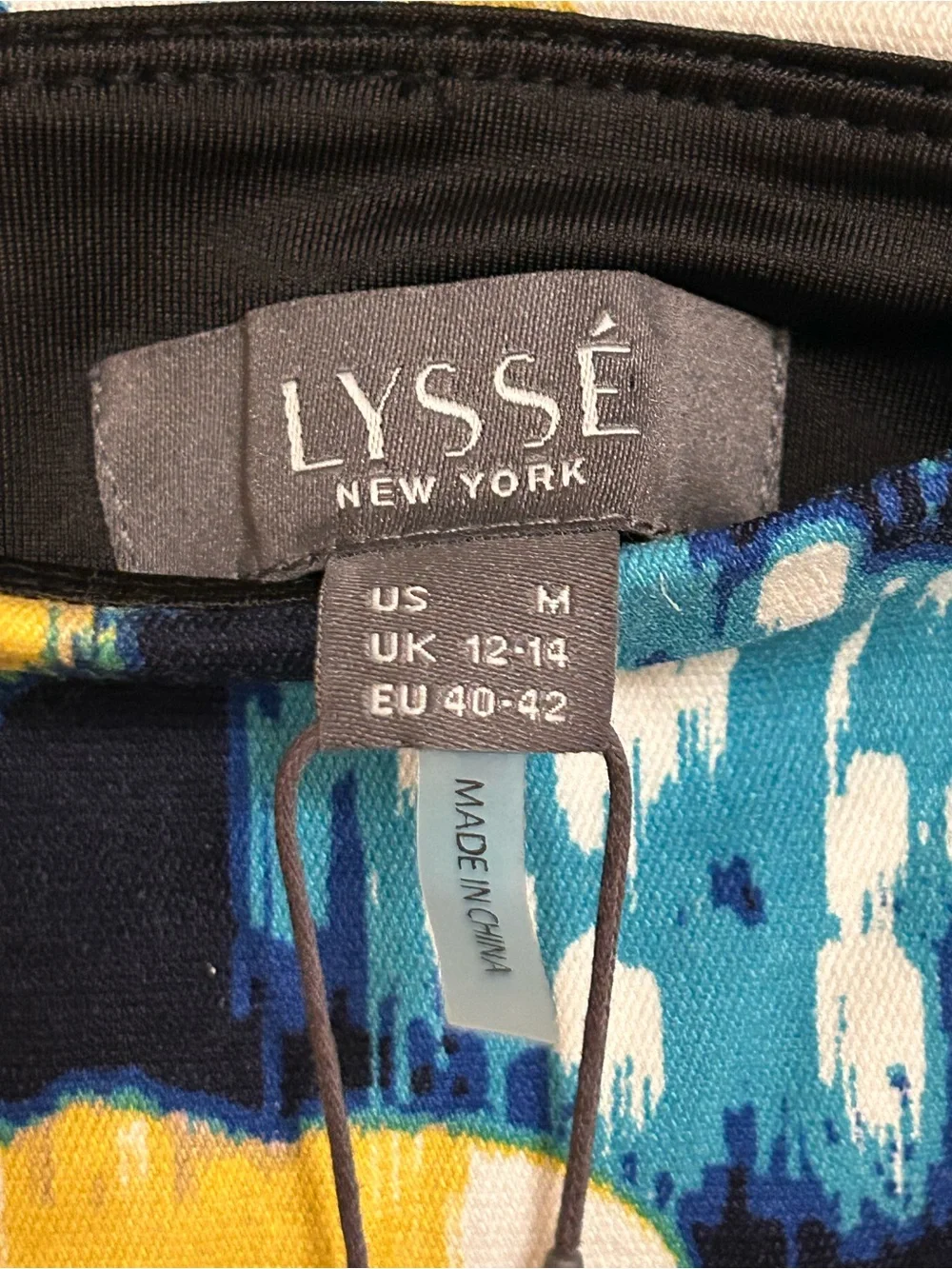 Lysse Floral Pencil Skirt in Teal, Yellow & Navy